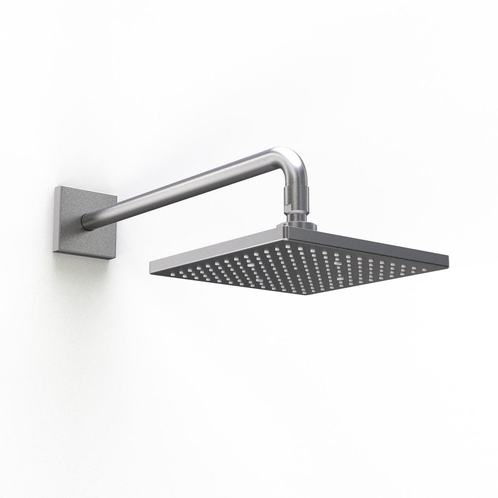 TOTO TBW08002U1#BN G Series 2.5 Gpm Single Spray 10 Inch Square Showerhead With Comfort Wave - Brushed Nickel
