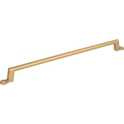 ATLAS A305-WB Bradbury 12" Center to Center Bar Pull - Warm Brass