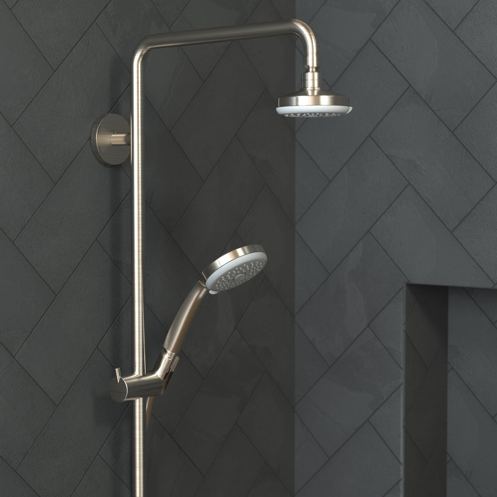 HANSGROHE 04752820 Croma 100 Handshower E 3-Jet, 1.8 GPM - Brushed Nickel