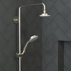HANSGROHE 04752820 Croma 100 Handshower E 3-Jet, 1.8 GPM - Brushed Nickel