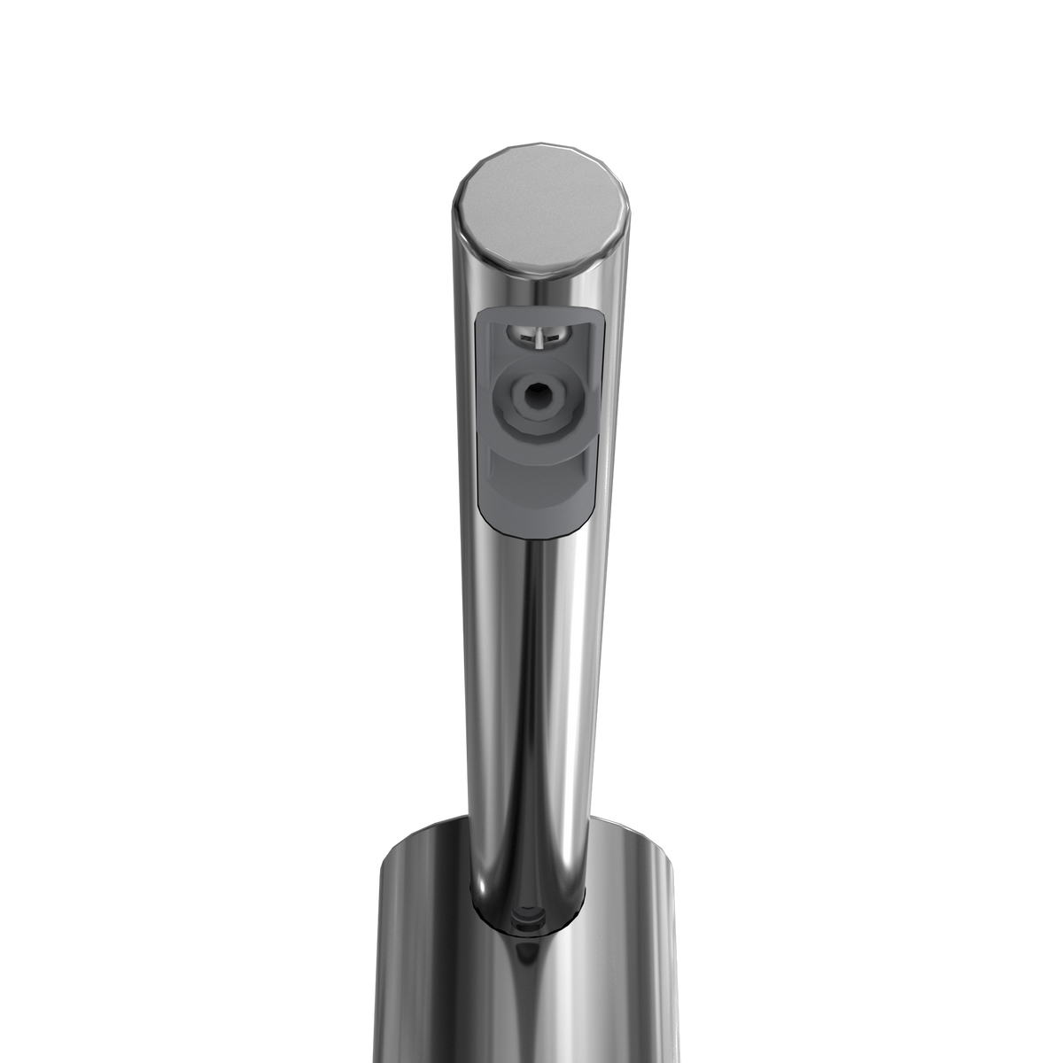 TOTO TES202AD#CP Round L Touchless Auto Foam Soap Dispenser Controller With 3 Liter Reservoir Tank And 2 Spouts - Polished Chrome