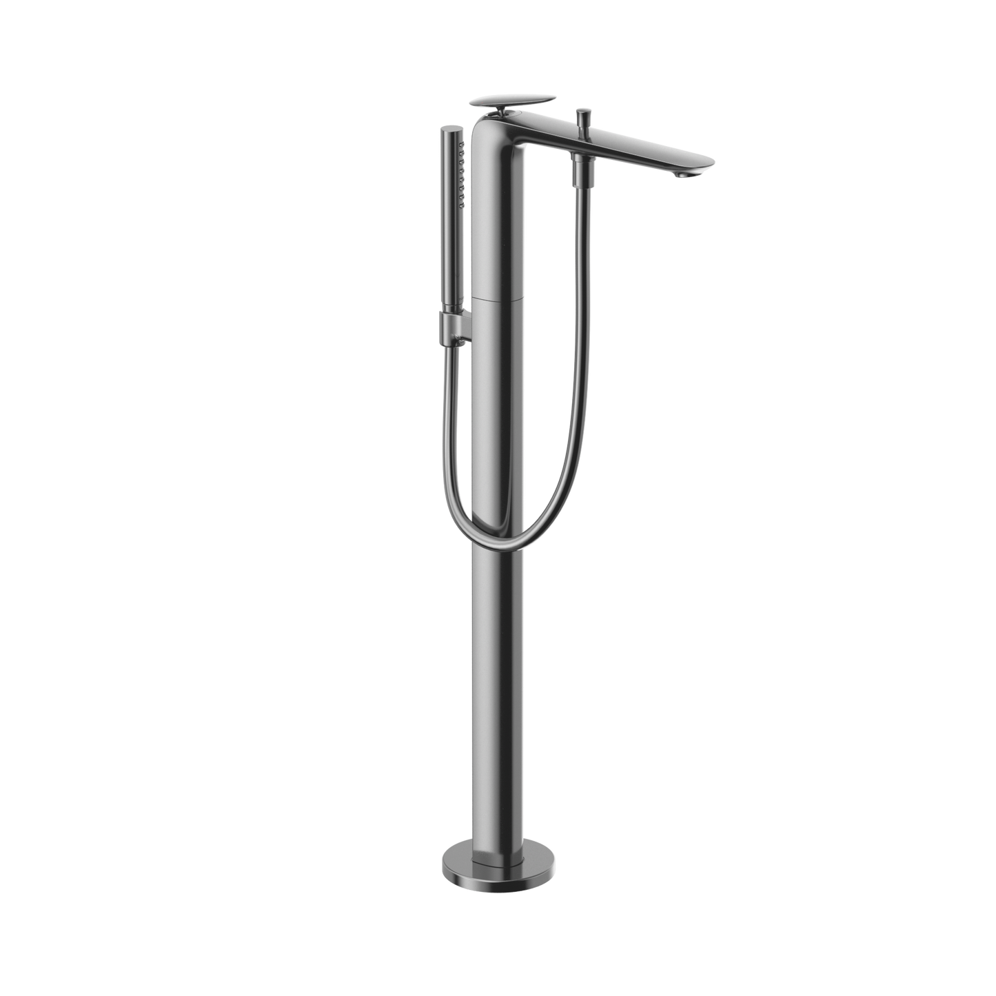 TOTO TBP03301U#CP ZA Single-Handle Free Standing Tub Filler with Handshower , Polished Chrome