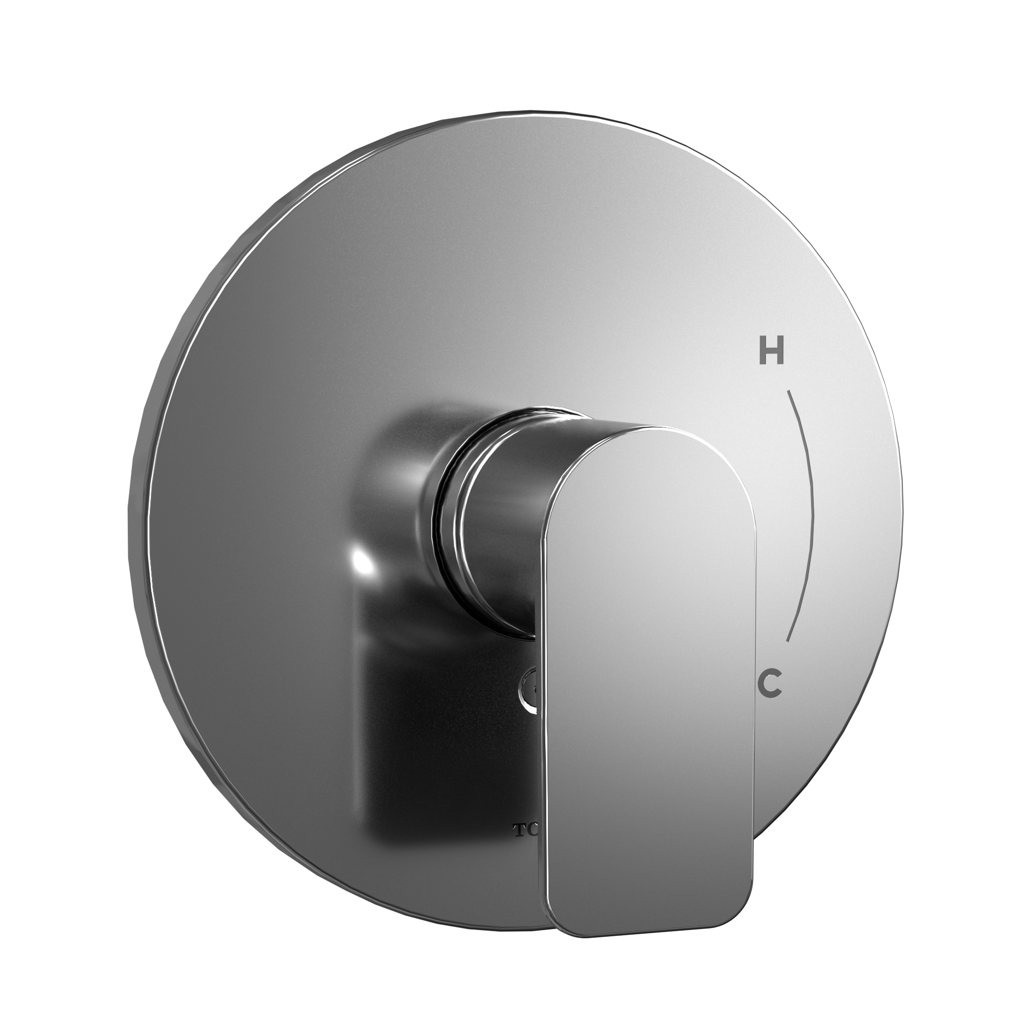 TOTO TS362P#CP Oberon Round 7 Inch Pressure Balance Valve Shower Trim - Polished Chrome