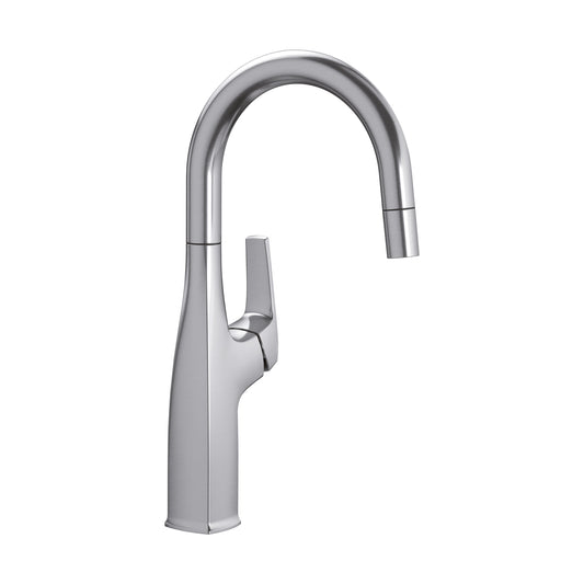 BLANCO 442682 Rivana Rivana Pull-Down Bar Faucet - PVD Steel in Pvd Steel