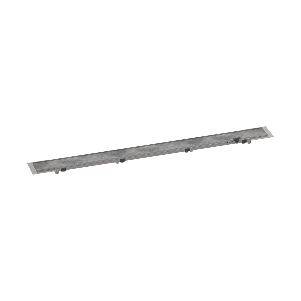 HANSGROHE 56031001 RainDrain Rock Trim Flex 31 1/2" Cut to Size and Tileable - Nature Stone