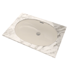 TOTO LT546G#12 Oval 19-11/16" X 13-3/4" Undermount Bathroom Sink With Cefiontect - Sedona Beige