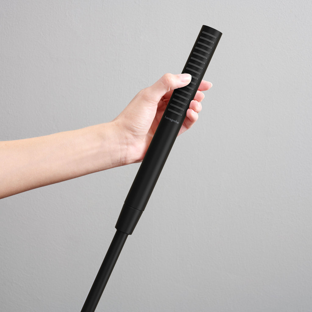 HANSGROHE 24126671 Pulsify S Baton Handshower 100 1-Jet, 1.75 GPM - Matte Black