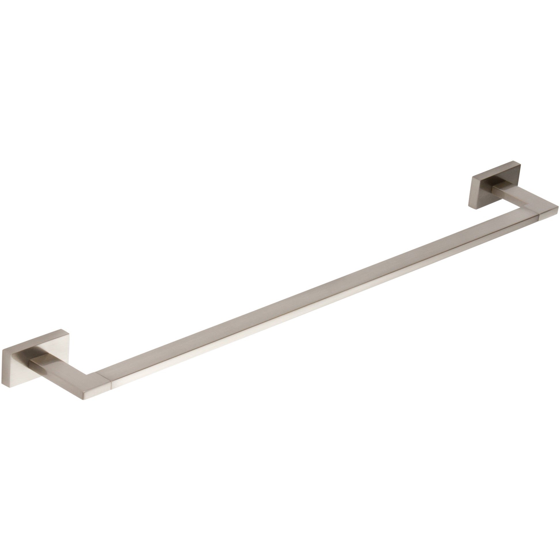 ATLAS AXTB450-BRN Axel Single 17 9/16" Wall Mounted Towel Bar - Brushed Nickel