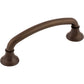 TOP KNOBS M967 Lund 4" Center to Center Bar Pull - Oil Rubbed Bronze