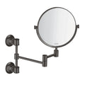 AXOR 42090340 Montreux Shaving Mirror - Brushed Black Chrome