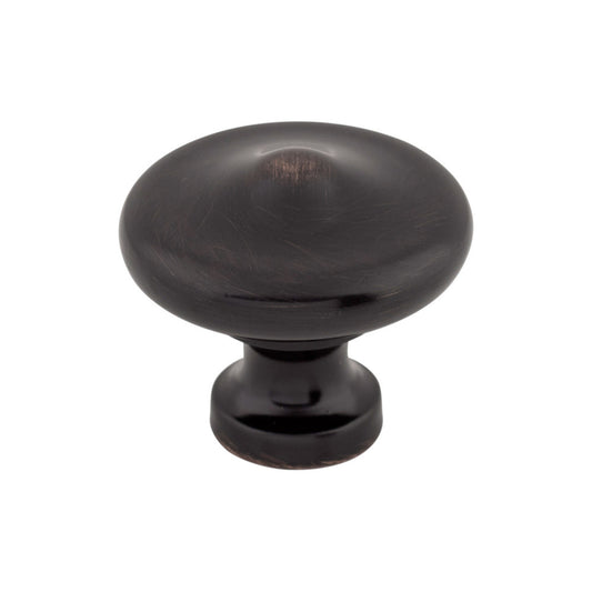 TOP KNOBS M1918 Peak 1 5/16" Diameter Round Knob - Tuscan Bronze