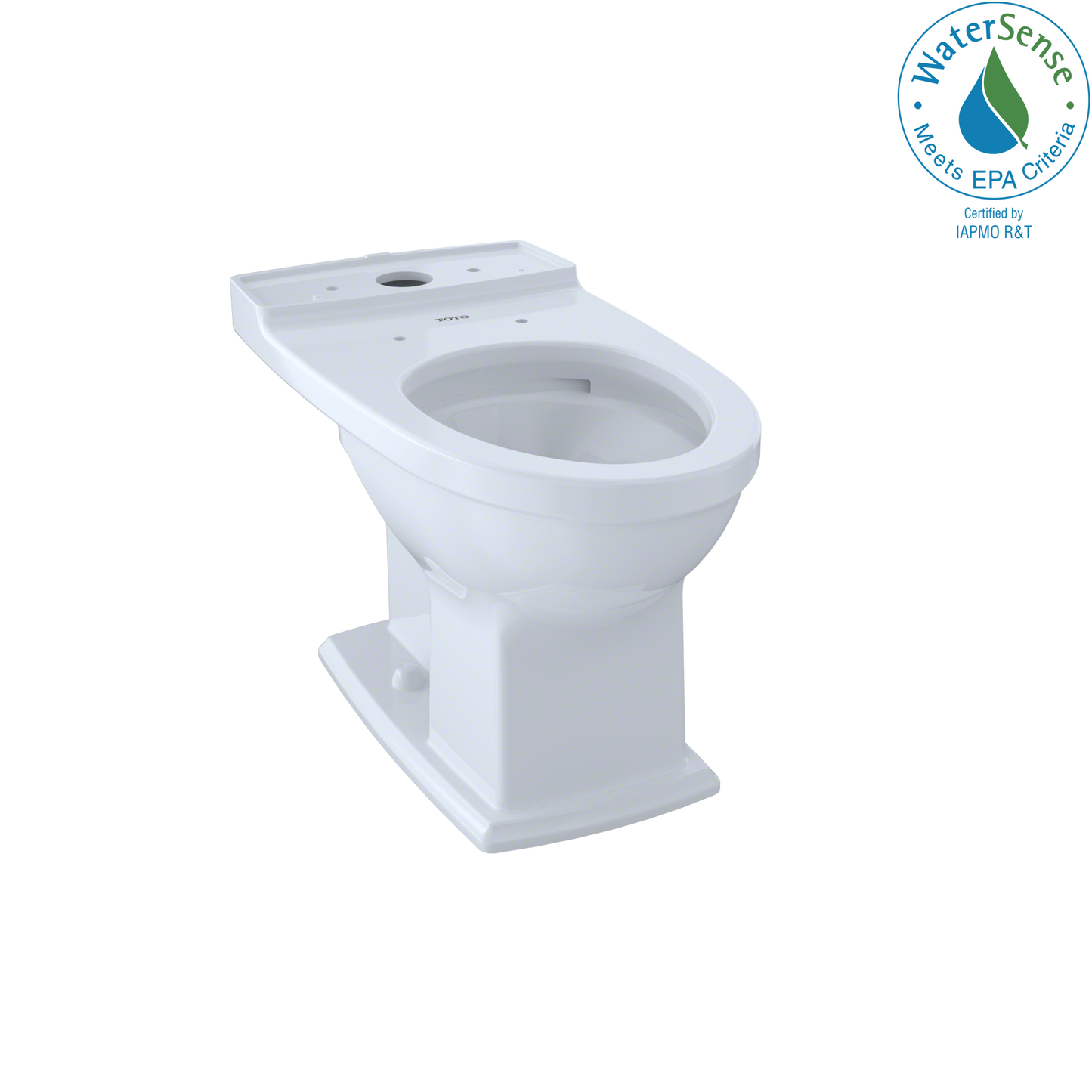 TOTO CT494CEFG#01 Connelly Universal Height Elongated Toilet Bowl With Cefiontect - Cotton White