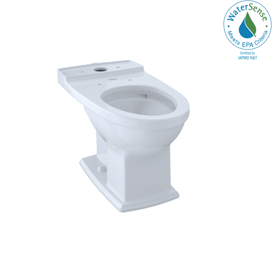 TOTO CT494CEFG#01 Connelly Universal Height Elongated Toilet Bowl With Cefiontect - Cotton White