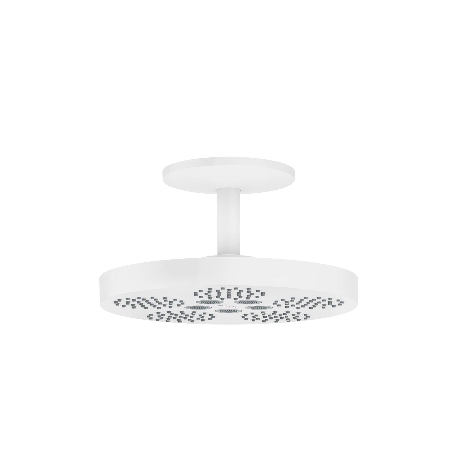 AXOR 48483701 One Showerhead 280 2-Jet with Ceiling Mount Trim, 2.5 GPM - Matte White