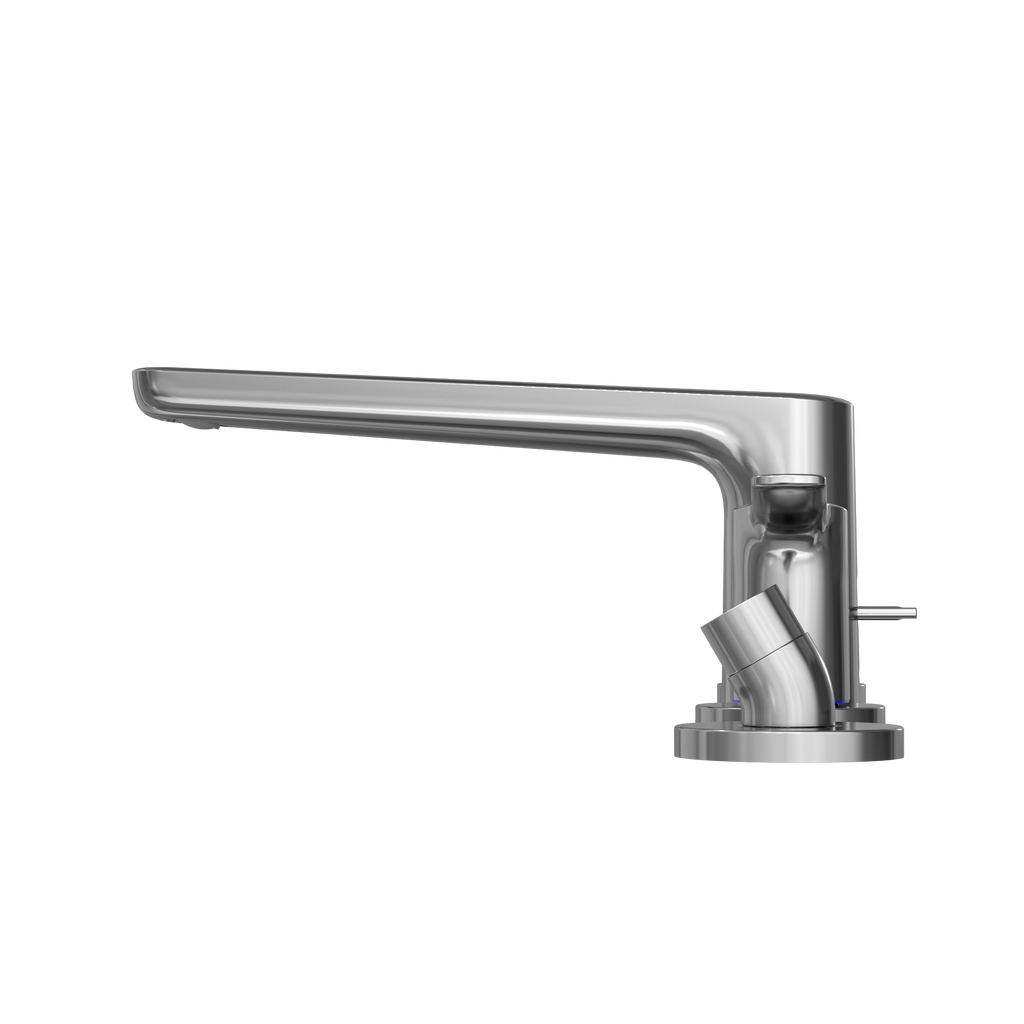 TOTO TBG03202U#CP Gs Four-Hole Deck-Mount Roman Tub Filler Trim With Handshower - Polished Chrome