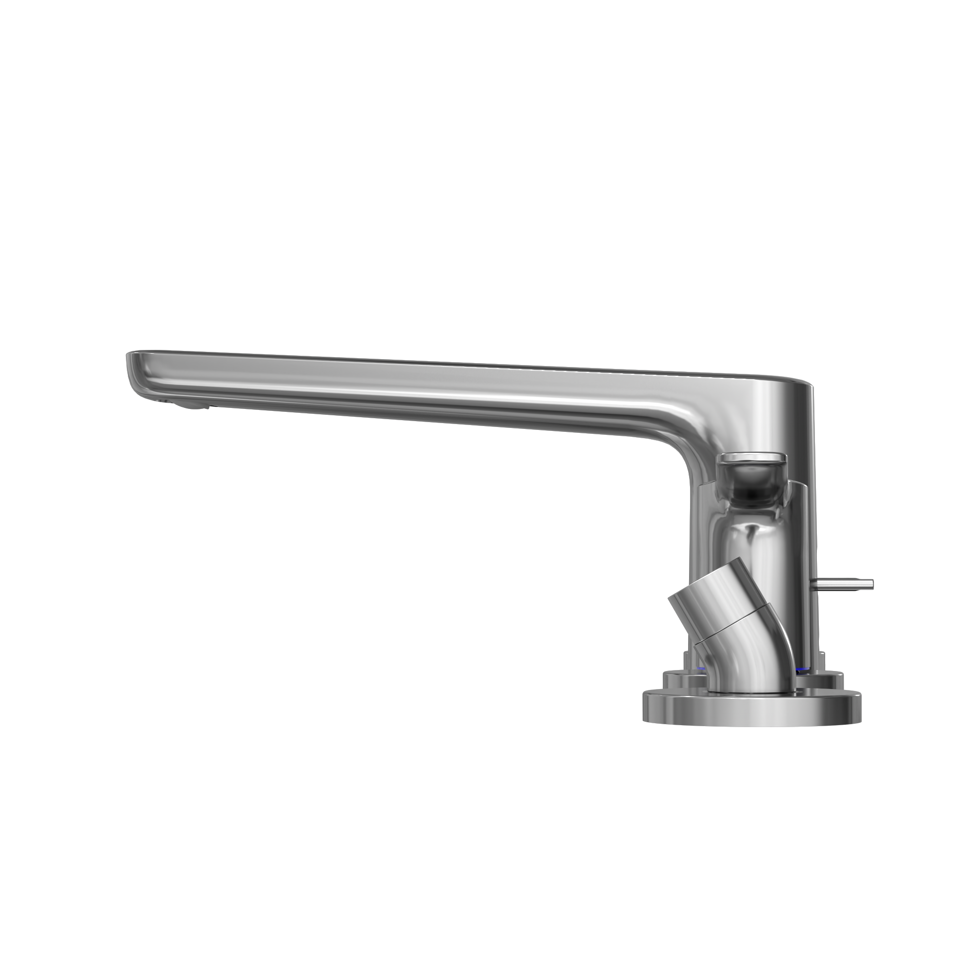 TOTO TBG03202U#CP Gs Four-Hole Deck-Mount Roman Tub Filler Trim With Handshower - Polished Chrome