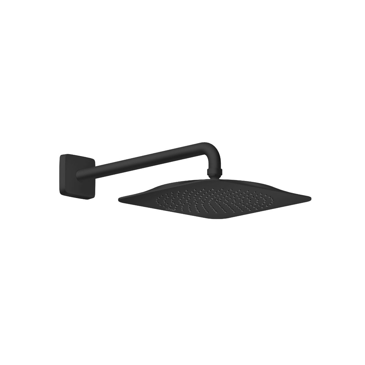 AXOR 28791671 Citterio C Showerhead 270 1- Jet with Showerarm Trim, 2.5 GPM - Matte Black