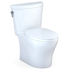 TOTO MS448124CEMFGN#01 Aquia Iv Arc Two-Piece Elongated Dual Flush 1.28 And 0.9 Gpf Universal Height Toilet With Cefiontect -