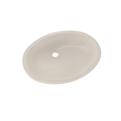 TOTO LT597G#12 Dantesca Oval Undermount Bathroom Sink With Cefiontect - Sedona Beige