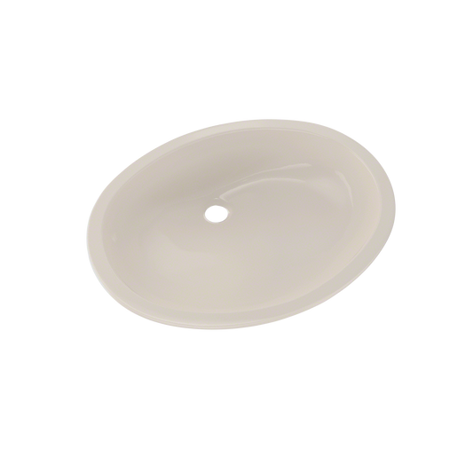 TOTO LT597G#12 Dantesca Oval Undermount Bathroom Sink With Cefiontect - Sedona Beige
