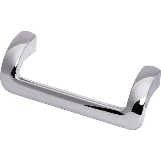 TOP KNOBS TK950PC Kentfield 3 3/4" Center to Center Drop Handle , Polished Chrome