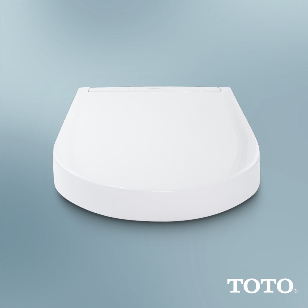 TOTO SW3084#01 Washlet C5 Electronic Bidet Toilet Seat With Premist And Ewater+ Wand Cleaning - Cotton White