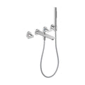 AXOR 49480001 Citterio C 3-Hole Wall-Mounted Tub Filler with 1.75 GPM Handshower and Holder - Chrome