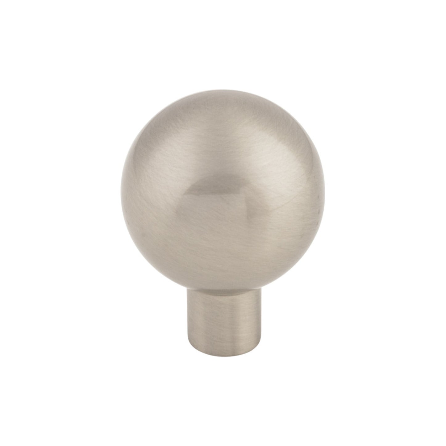 TOP KNOBS TK762BSN Brookline 1 1/8" Diameter Round Knob - Brushed Satin Nickel