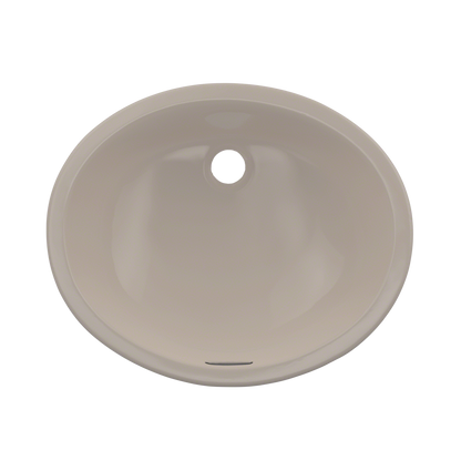 TOTO LT579G#03 Rendezvous Oval Undermount Bathroom Sink With Cefiontect - Bone
