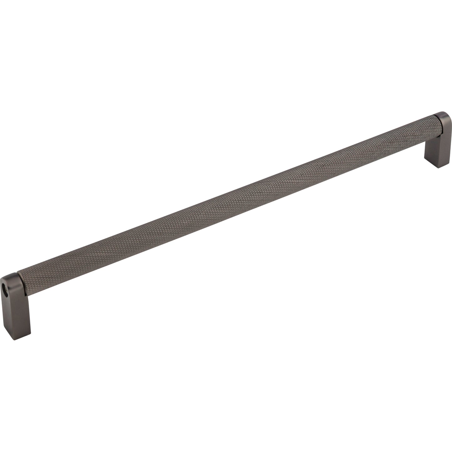 TOP KNOBS M2624 Amwell 12" Center to Center Appliance Pull - Ash Gray