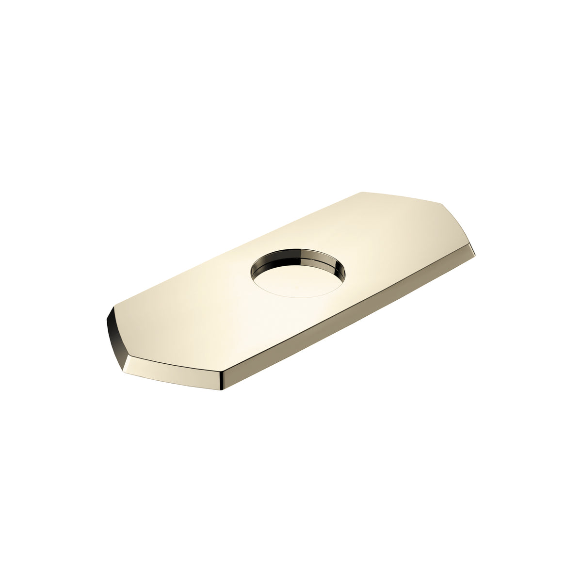 HANSGROHE 04819830 Locarno Base Plate for Single-Hole Faucets - Polished Nickel