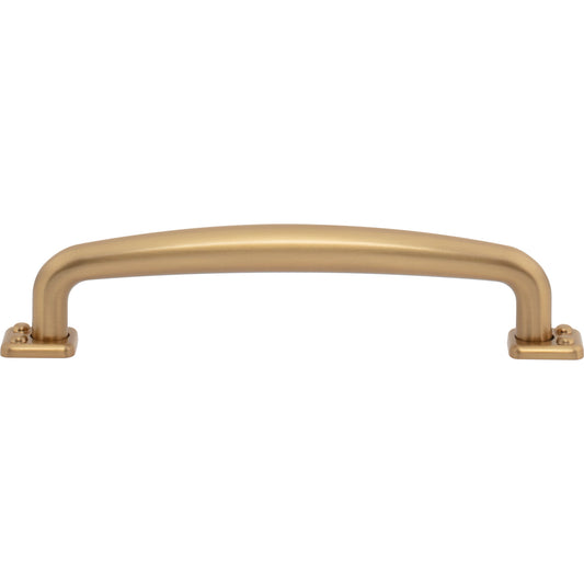 ATLAS A542-WB Benning 5 1/16" Center to Center Bar Pull - Warm Brass