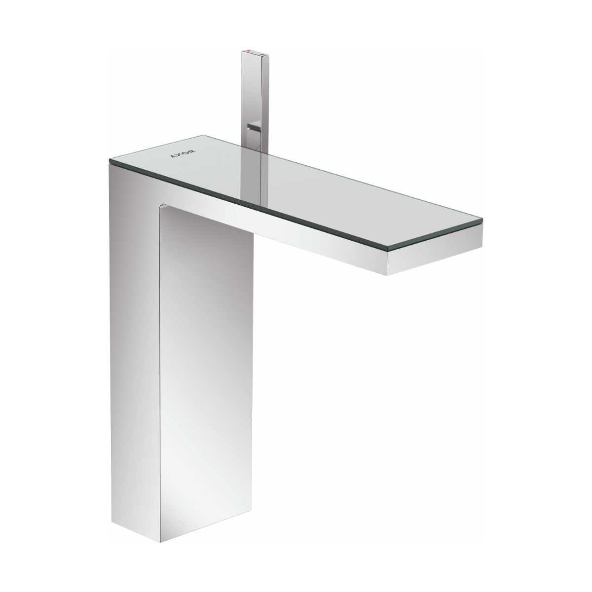 AXOR 47020001 MyEdition Single-Hole Faucet 230, 1.2 GPM - Chrome / Mirror Glass
