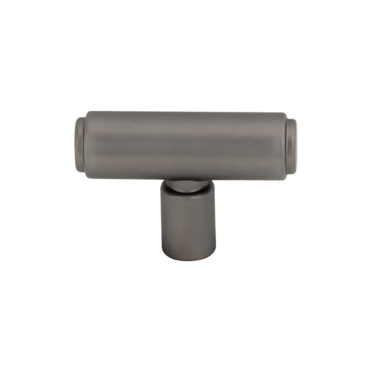 TOP KNOBS TK3111AG Clarence 2" Length Bar Knob - Ash Gray