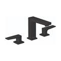 HANSGROHE 32516671 Metropol Widespread Faucet 110 with Lever Handles and Pop-Up Drain, 1.2 GPM - Matte Black