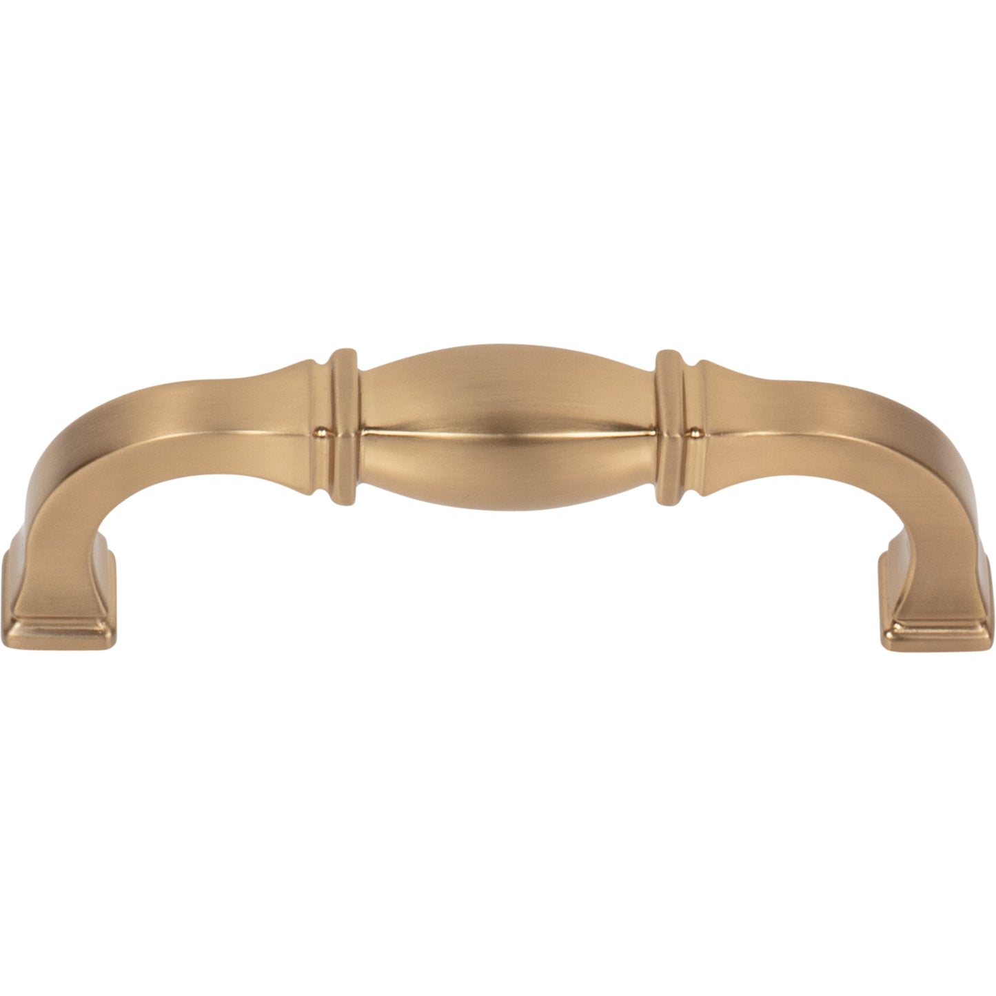 JEFFREY ALEXANDER 278-96SBZ Audrey 96 mm Center-to-Center Bar Pull - Satin Bronze