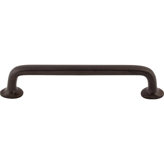 TOP KNOBS M1392 Aspen Rounded 6" Center to Center Bar Pull - Medium Bronze