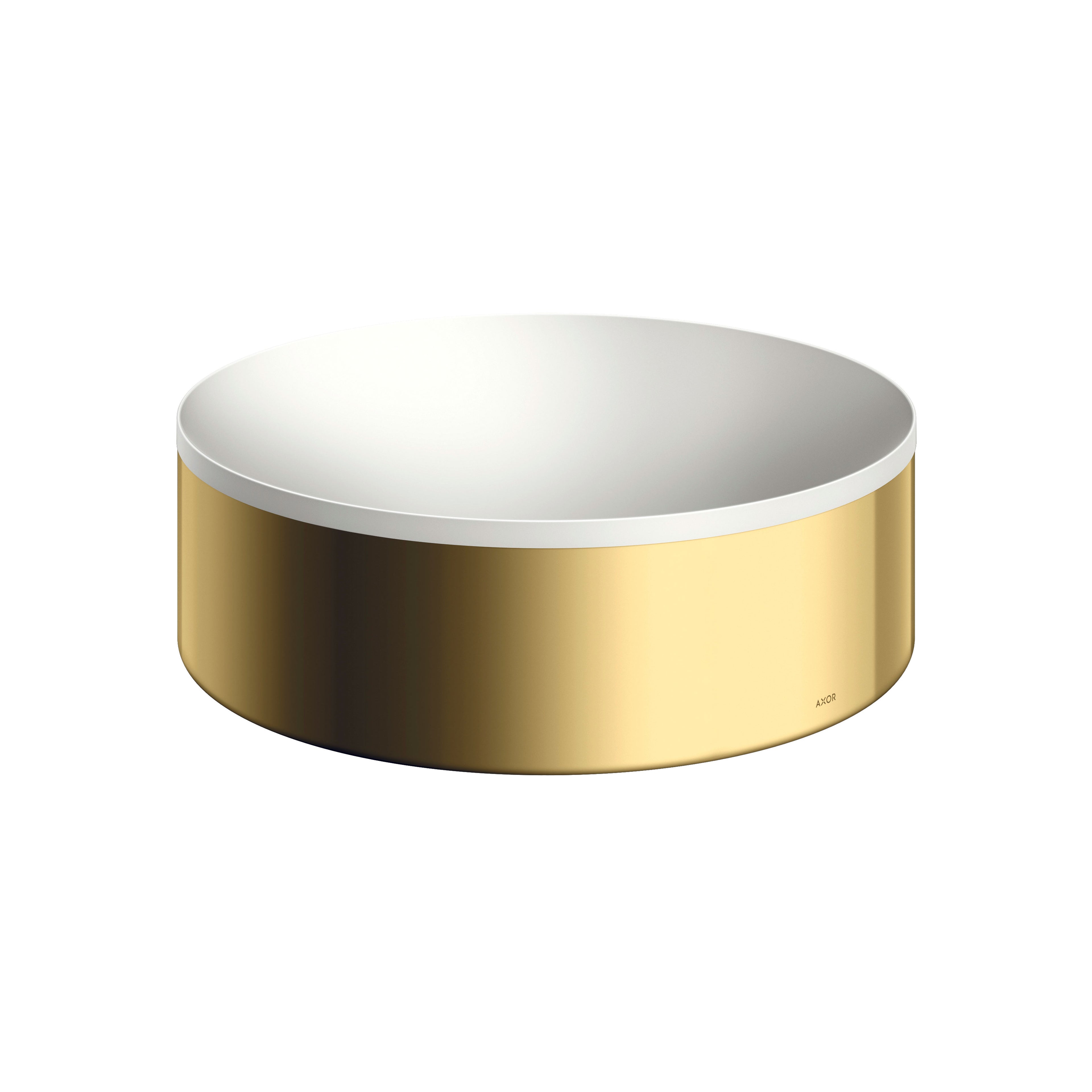 AXOR 42000990 Suite Sinks Round Sink without Overflow, 11 3/4" - Polished Gold Optic