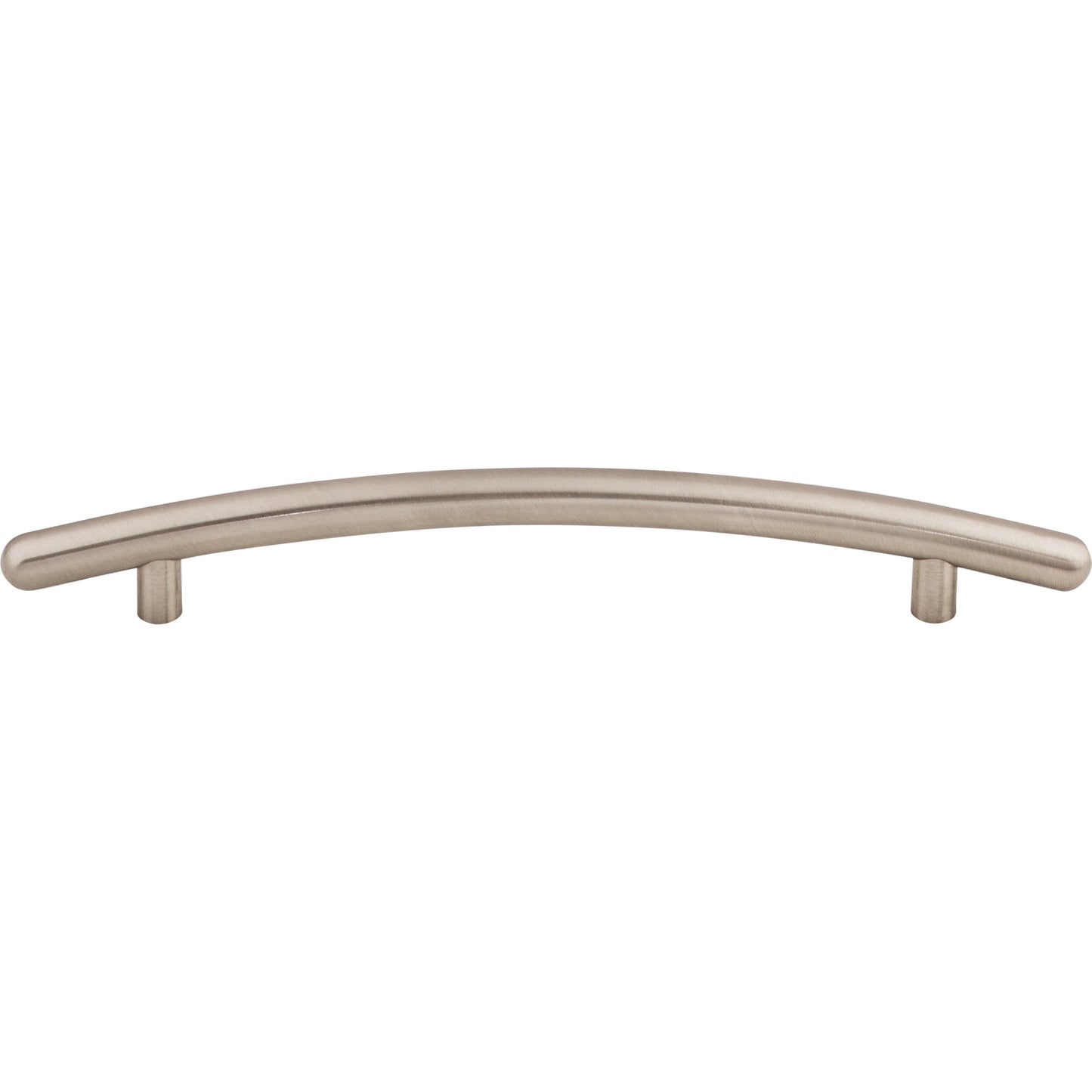 TOP KNOBS M536 Curved 6 5/16" Center to Center Bar Pull - Brushed Satin Nickel