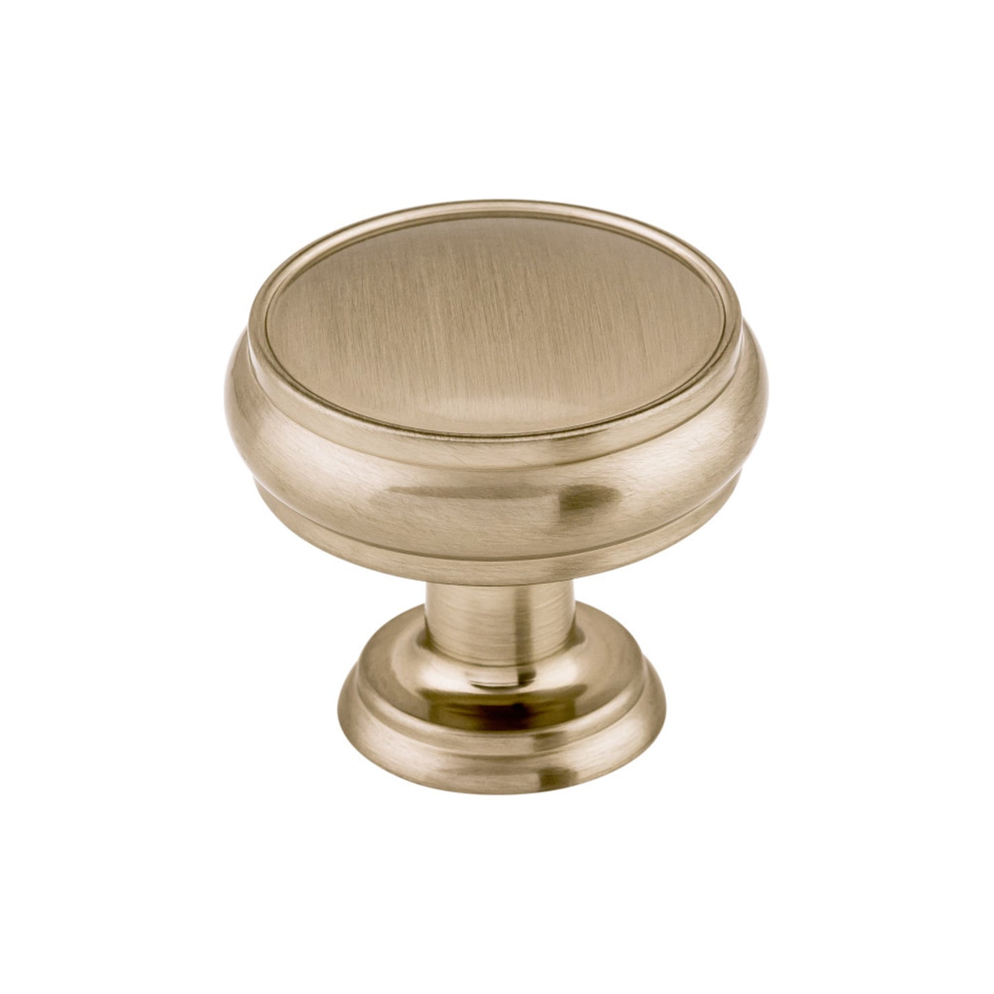 TOP KNOBS TK832BSN Eden 1 3/8" Diameter Round Knob - Brushed Satin Nickel