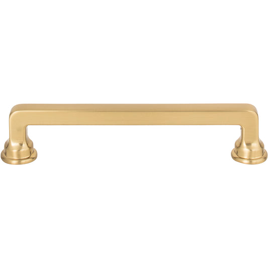 ATLAS A103-WB Oskar 5 1/16" Center to Center Bar Pull - Warm Brass