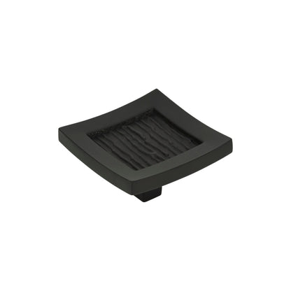 ATLAS 270-BL Primitive 1 1/2" Length Square Knob - Matte Black