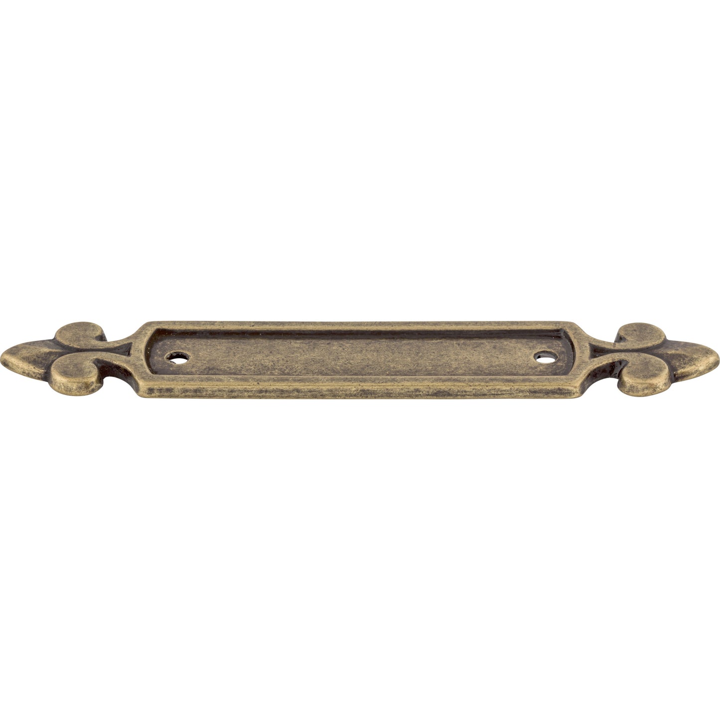 TOP KNOBS M195 Dover Backplate Pull Backplate - German Bronze