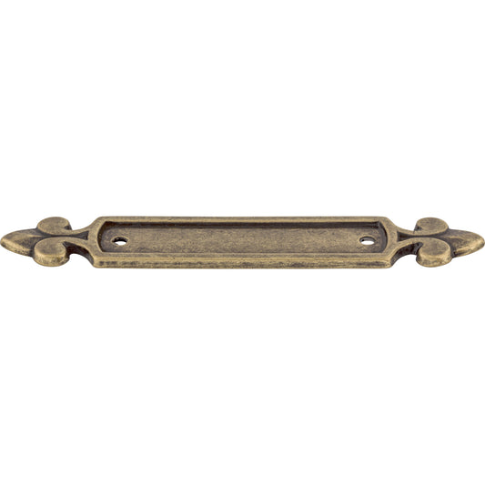 TOP KNOBS M195 Dover Backplate Pull Backplate - German Bronze