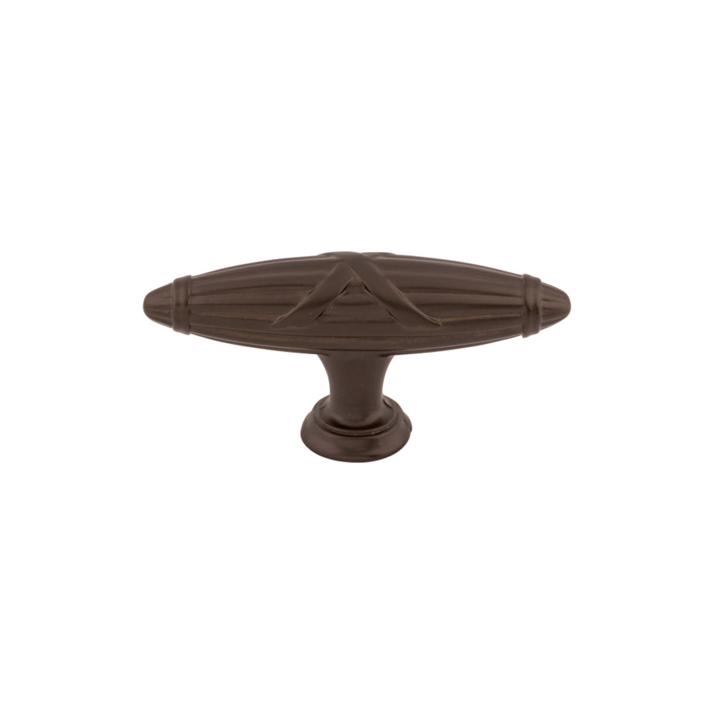 TOP KNOBS M931 Ribbon & Reed 2 3/4" Length Geometric Knob - Oil Rubbed Bronze