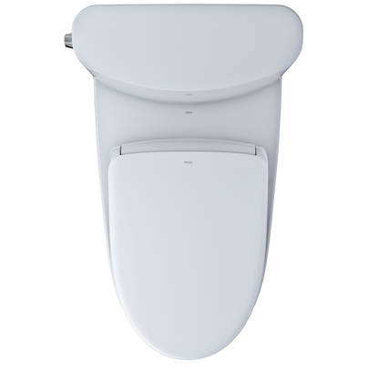 TOTO MW4424736CEFG#01 Washlet+ Nexus Two-Piece Elongated 1.28 Gpf Toilet With S7A Contemporary Bidet Seat - Cotton White