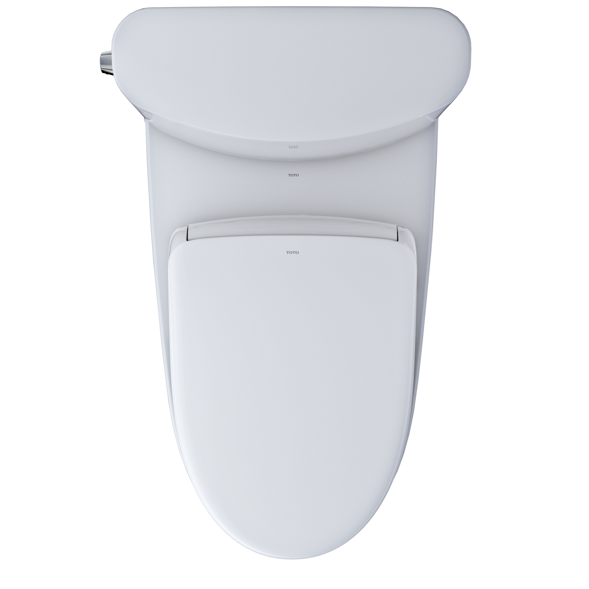 TOTO MW4424726CUFG#01 Washlet+ Nexus 1G Two-Piece Elongated 1.0 Gpf Toilet With S7 Contemporary Bidet Seat - Cotton White