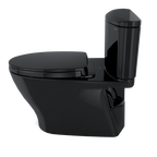 TOTO MS442124CEF#51 Nexus Two-Piece Elongated 1.28 Gpf Universal Height Toilet With Ss124 Softclose Seat - Ebony