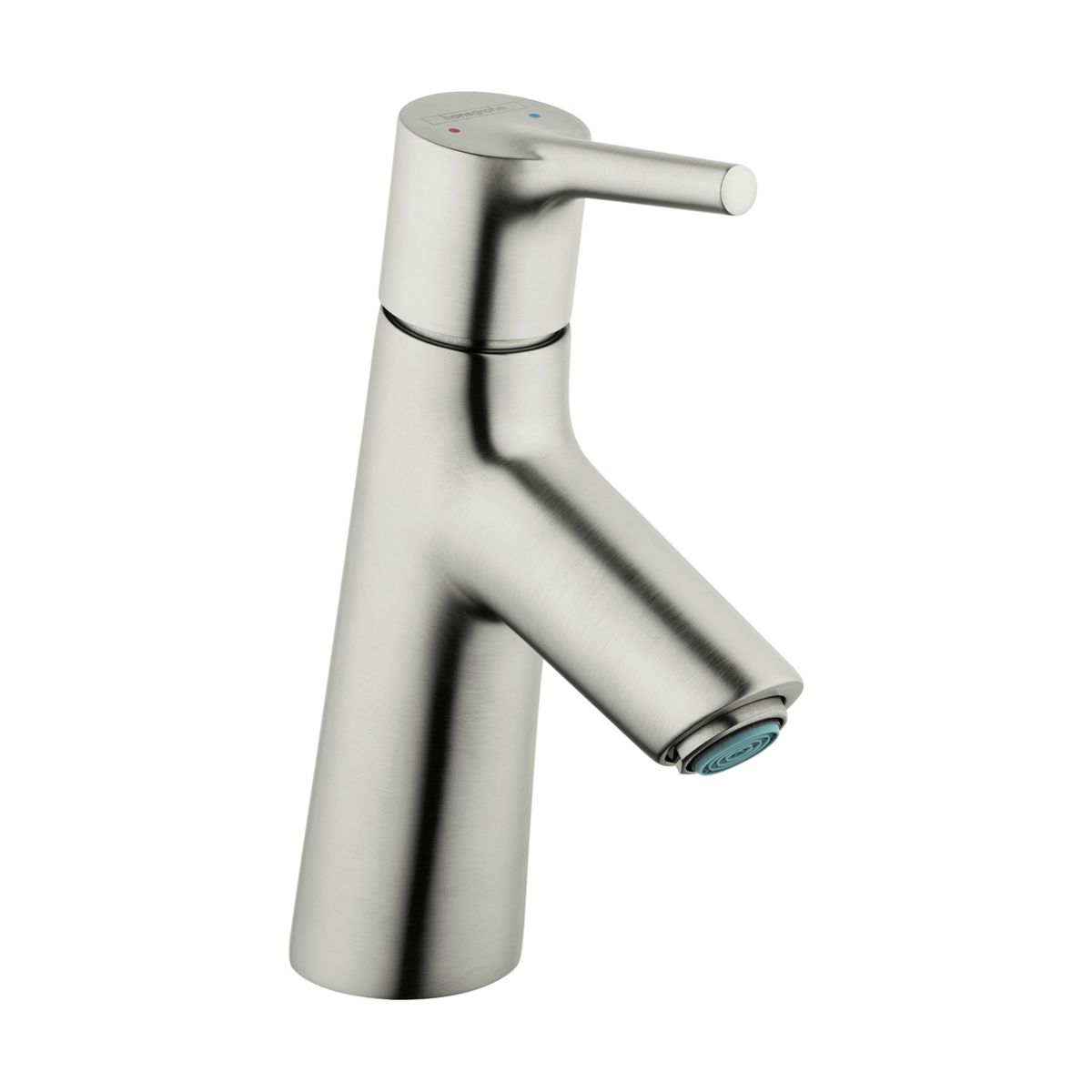 HANSGROHE 72010821 Talis S Single-Hole Faucet 80 with Pop-Up Drain, 1.2 GPM - Brushed Nickel