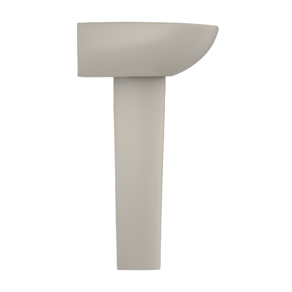 TOTO LPT241.4G#03 Supreme Oval Basin Pedestal Bathroom Sink With Cefiontect For 4 Inch Center Faucets - Bone